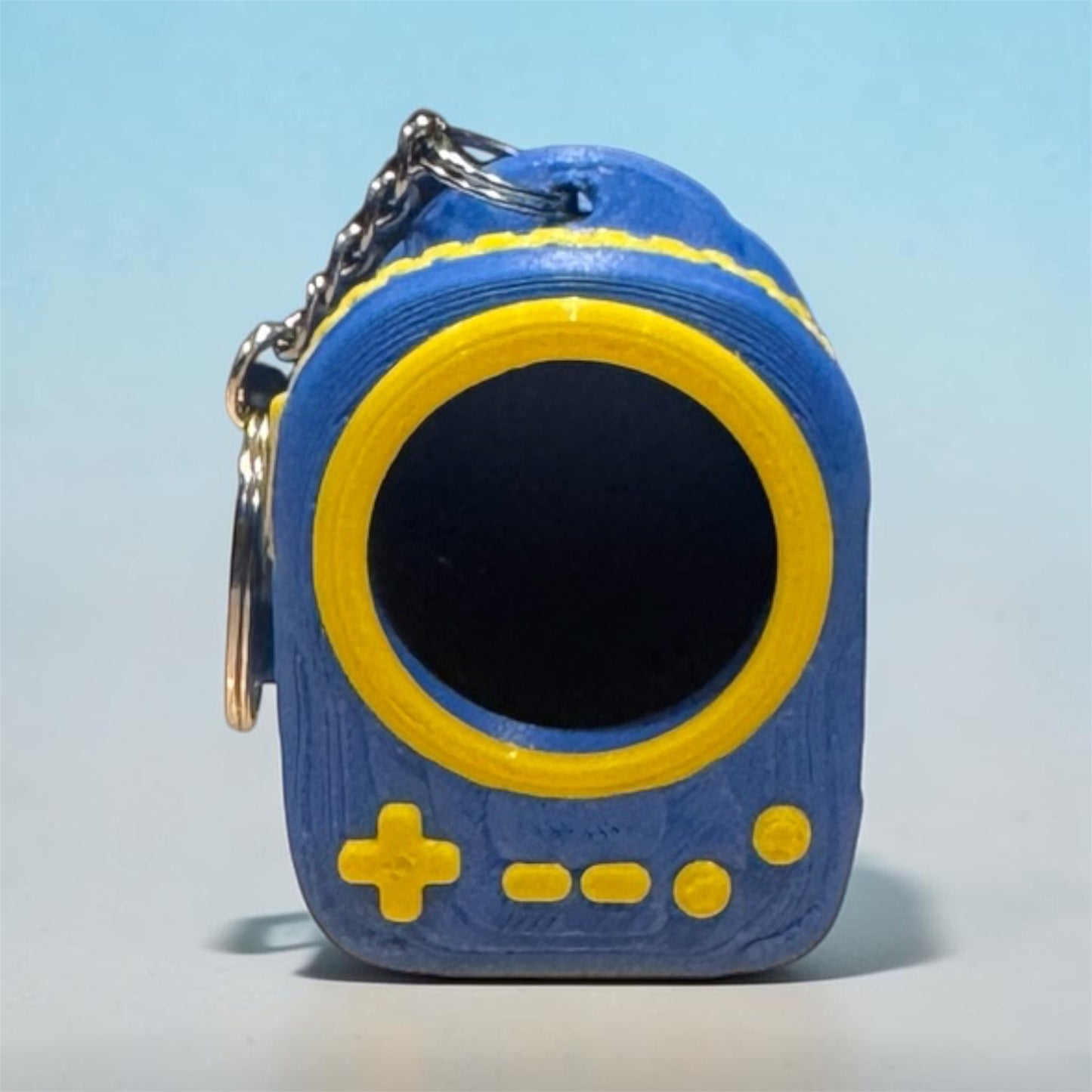 Player Pack Cat Backpack - Bag Clip - Blue & Yellow - MD