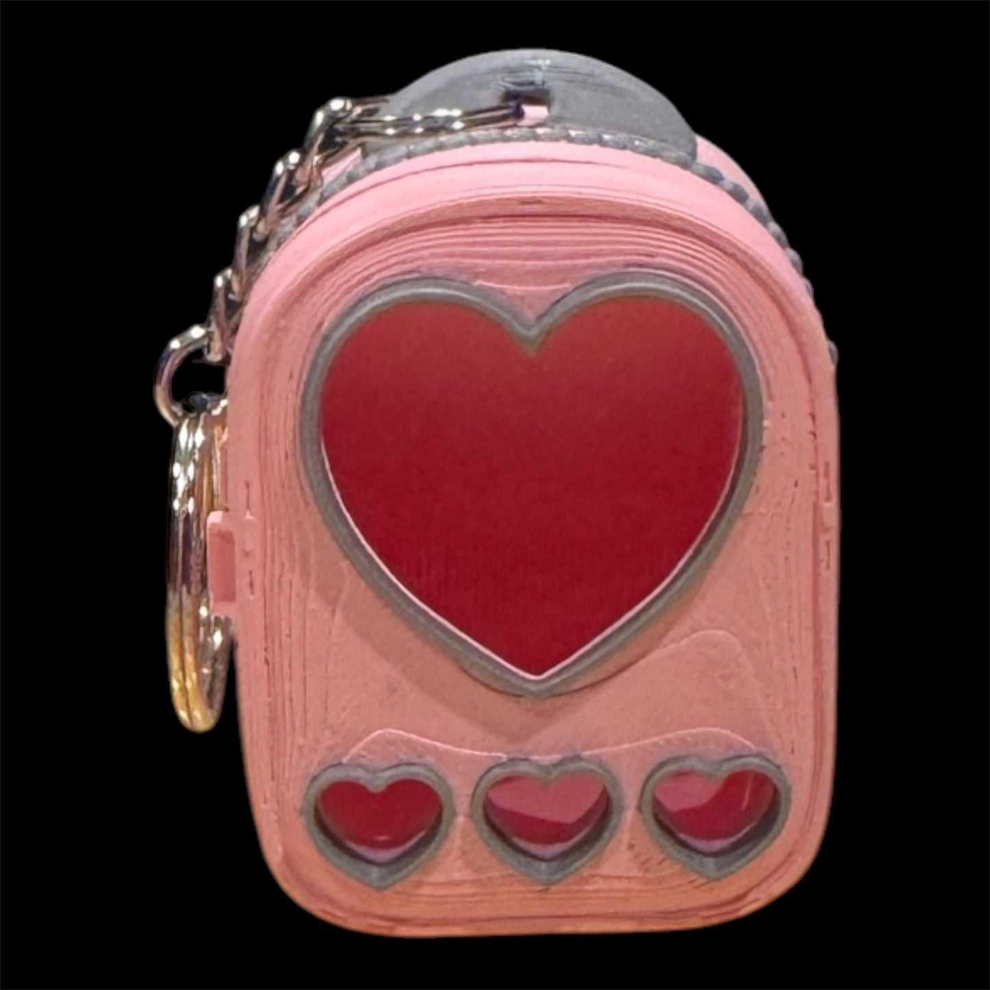 Sweetheart Pack Cat Backpack - Bag Clip - Pink & Grey