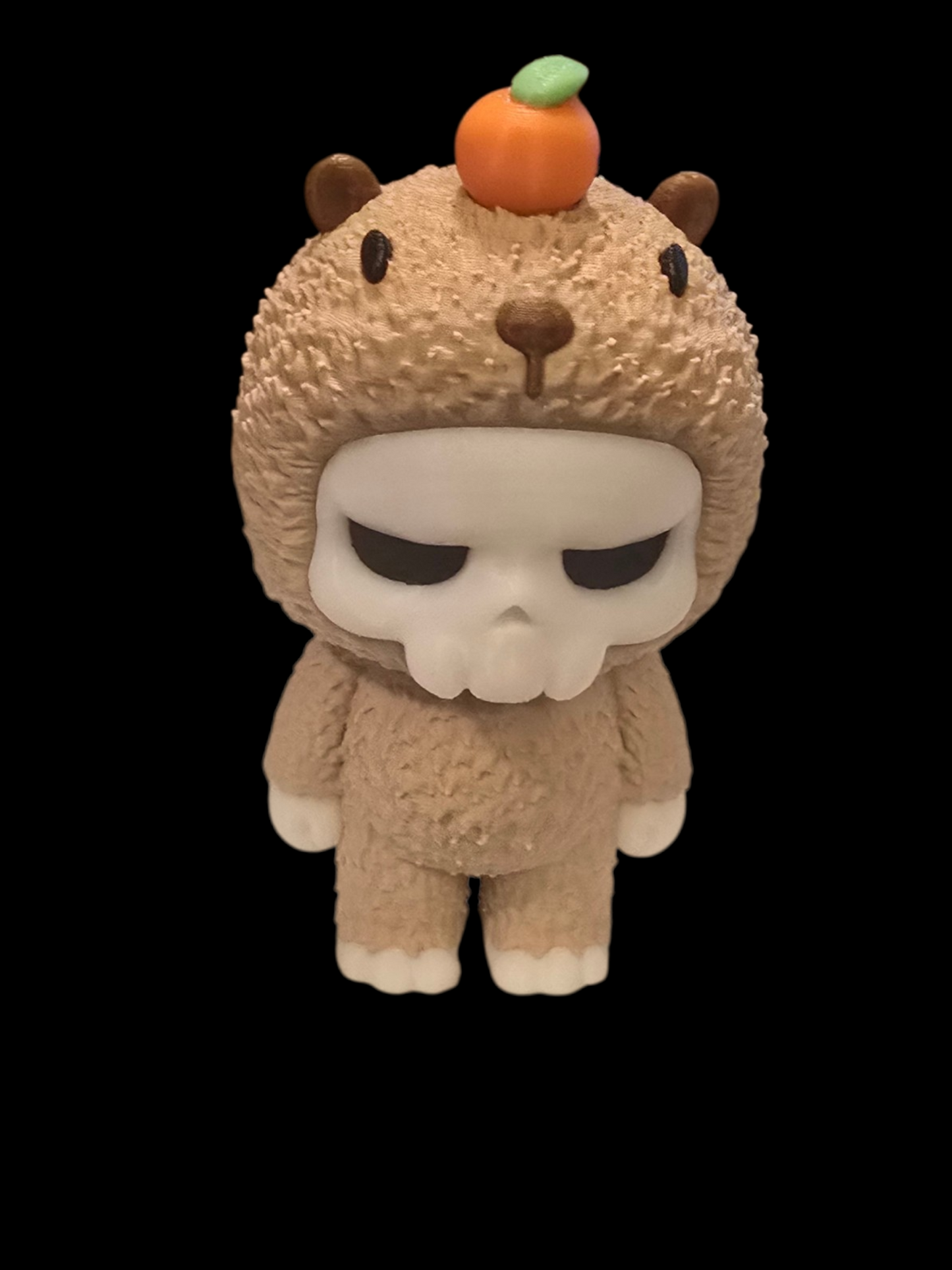 Cappie the Skubbie - Bag Clip Figurine - Tan - SM