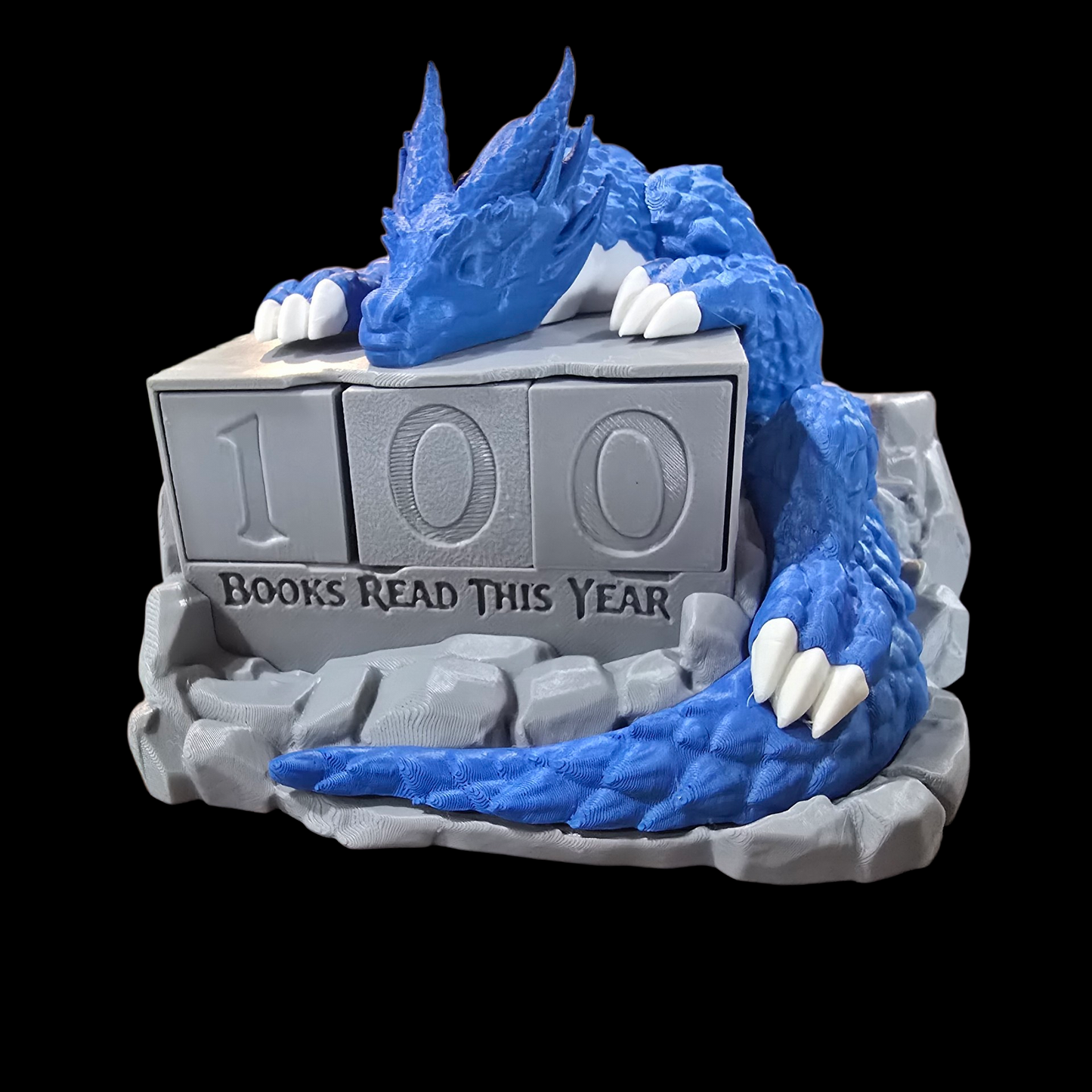 Dragon - Book Tracker - Blue - LG