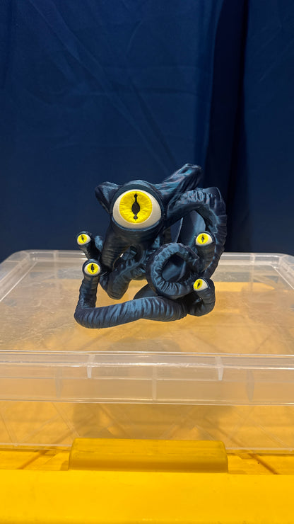 Overseer - Can Holder & Dice Tower - Blue & Yellow - SM