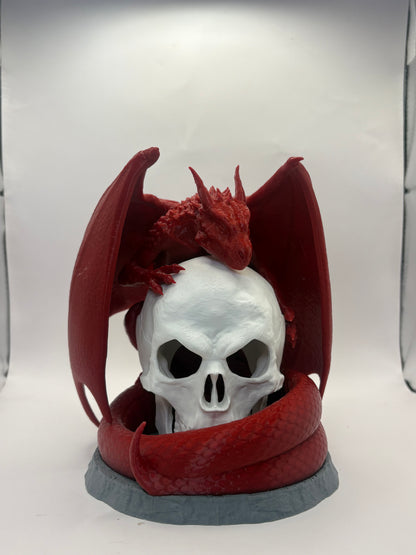 Necrodragon - Table Lamp - Red - LG