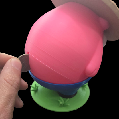 Farmer Piggy - Bank - Pink - MD