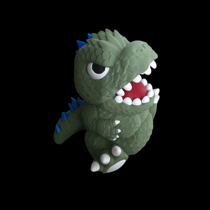 Kaiju Monster - Bank - Green - MD