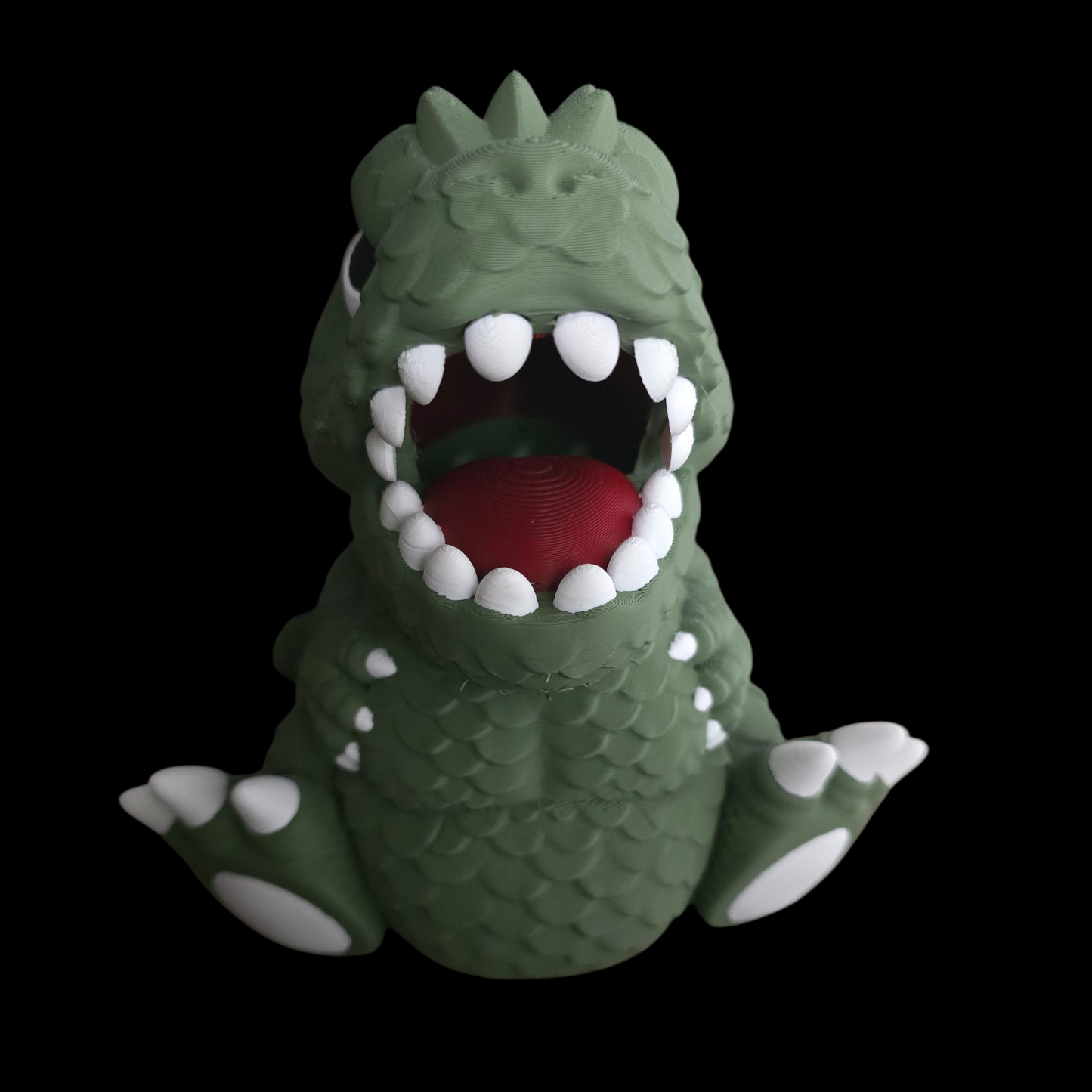 Kaiju Monster - Bank - Green - MD