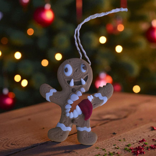 Gingerbread Mimic - Ornament - Brown - SM