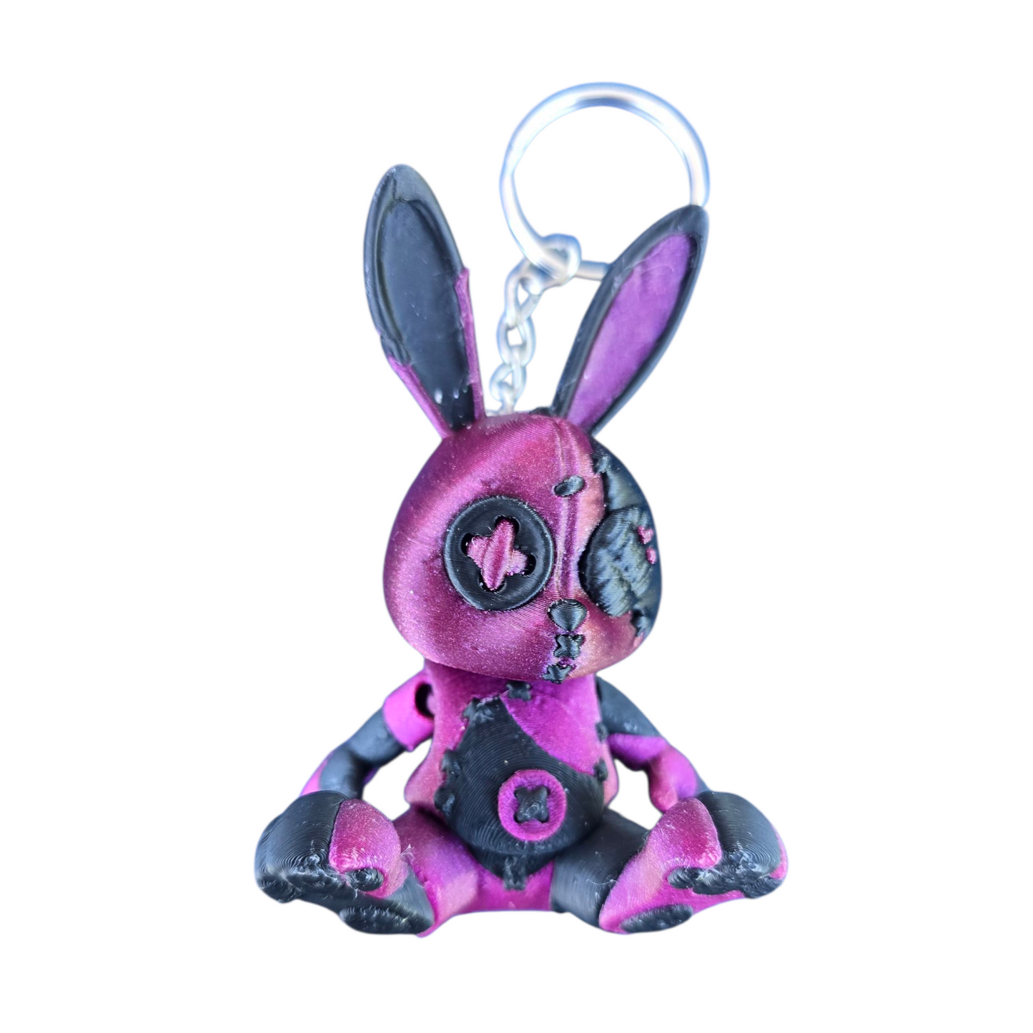 Threadful Bunny - Keychain - Purple - SM