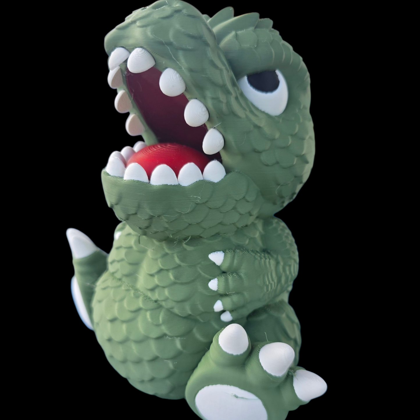 Kaiju Monster - Bank - Green - MD
