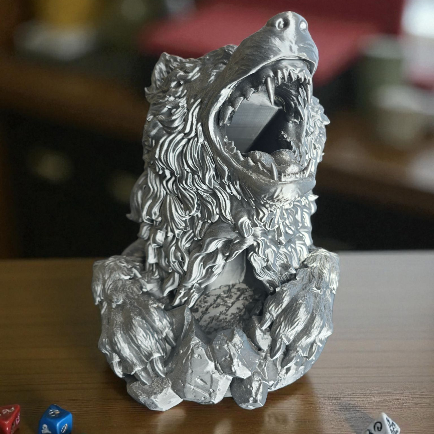 Wolf Bite - Dice Tower - Gray - MD