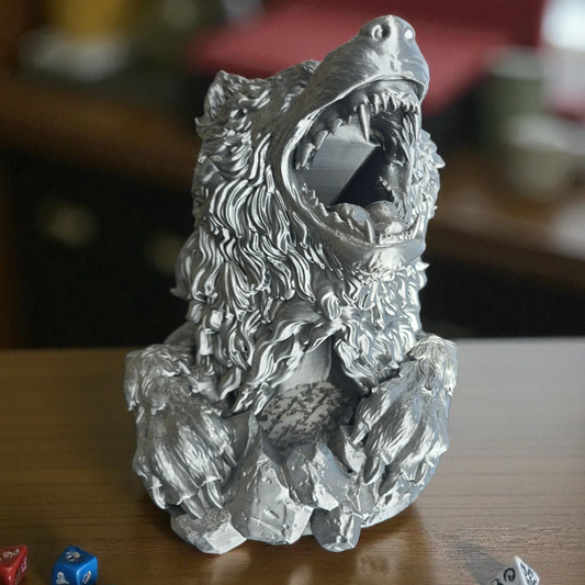 Wolf Bite - Dice Tower - Gray - MD