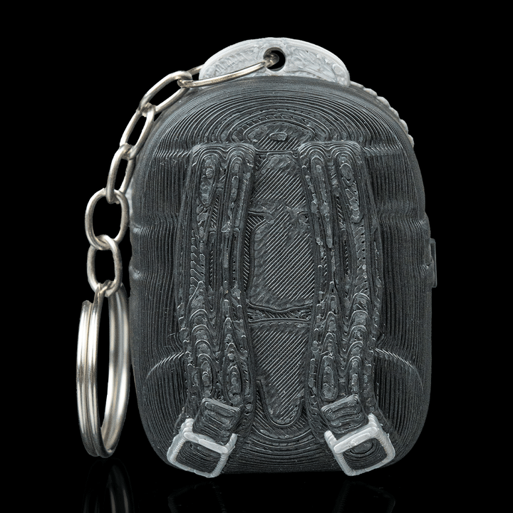 Everyday Pack Cat Backpack - Bag Clip - Black & Grey