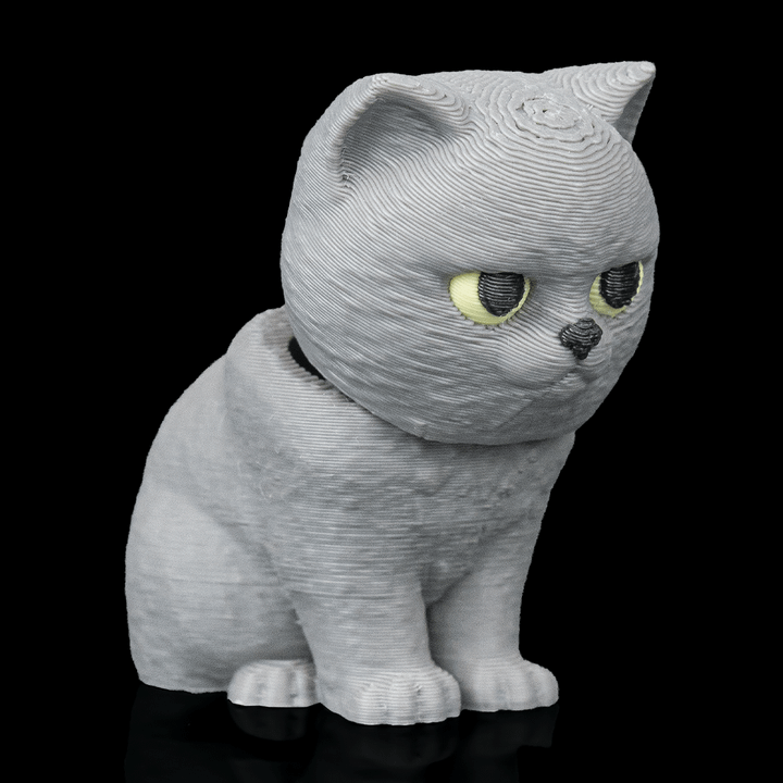 British Short Hair Cat - Bobble Head - Grey - SM