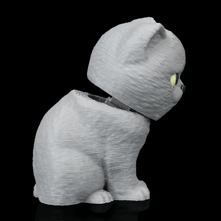 British Short Hair Cat - Bobble Head - Grey - SM