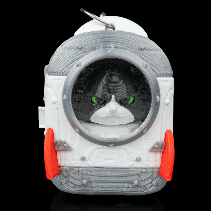 Launch Pack Cat Backpack - Bag Clip - Multicolored - MD