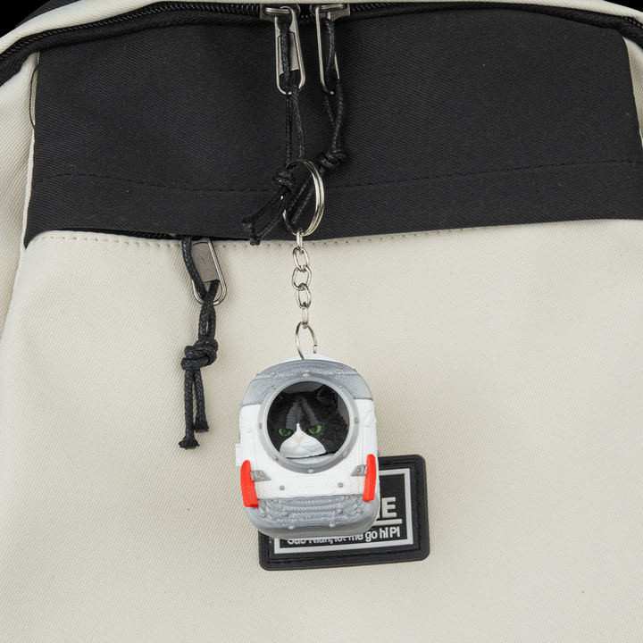 Launch Pack Cat Backpack - Bag Clip - Multicolored - MD