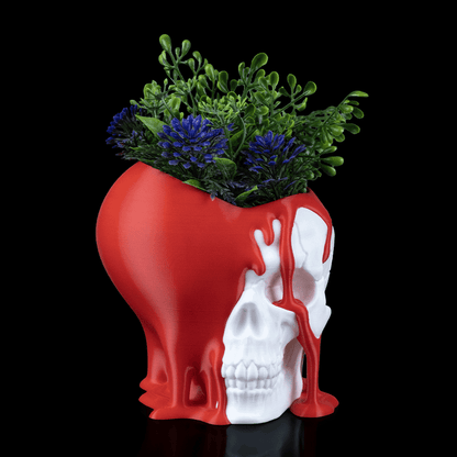 Love Decay - Planter - Red & White