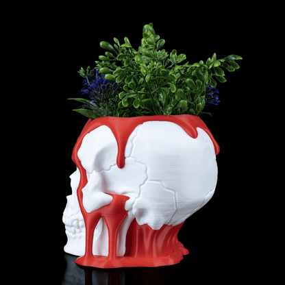Love Decay - Planter - Red & White