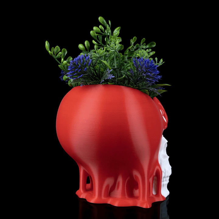 Love Decay - Planter - Red & White
