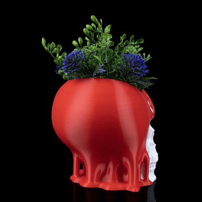 Love Decay - Planter - Red & White