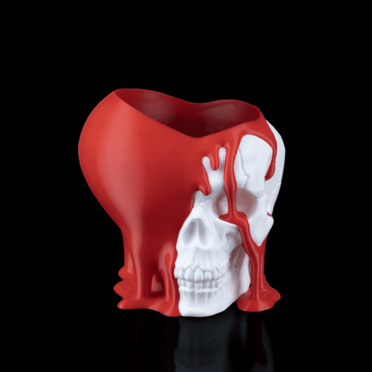 Love Decay - Planter - Red & White