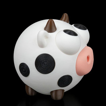 Moo-ney Saves Cow - Coin Bank - White - LG