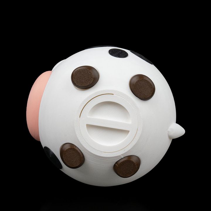 Moo-ney Saves Cow - Coin Bank - White - LG