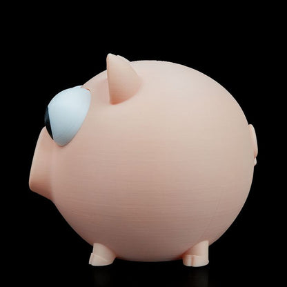Oinkcome Pig - Coin Bank - Pink - LG