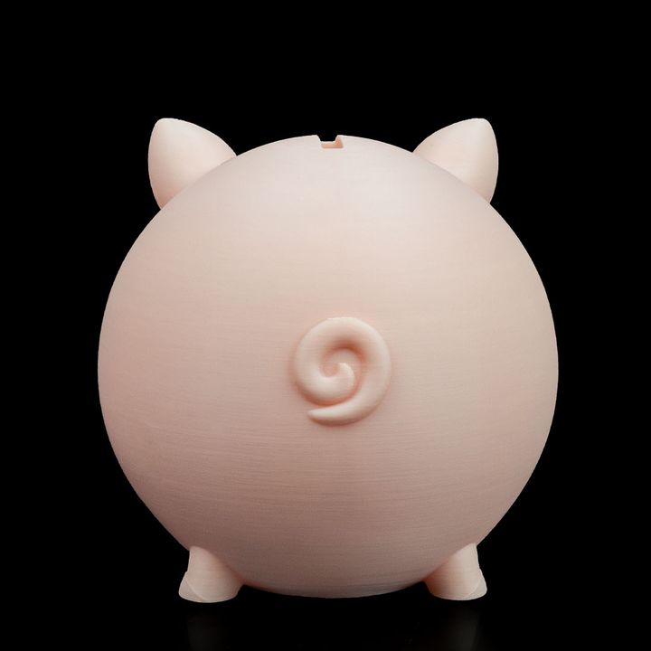 Oinkcome Pig - Coin Bank - Pink - LG