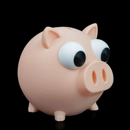 Oinkcome Pig - Coin Bank - Pink - LG