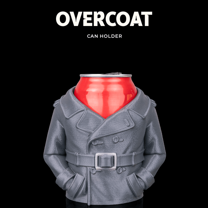 Overcoat - Can Holder - Black - SM