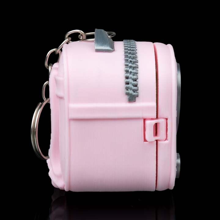 Sweetheart Pack Cat Backpack - Bag Clip - Pink & Grey