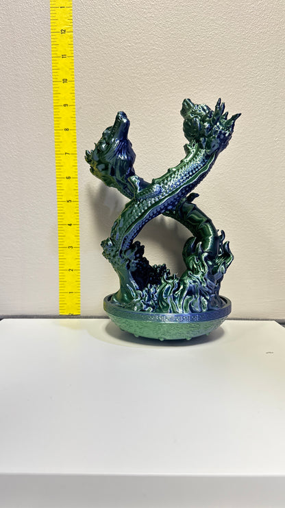Dragon Dance - Incense Holder - Green - LG