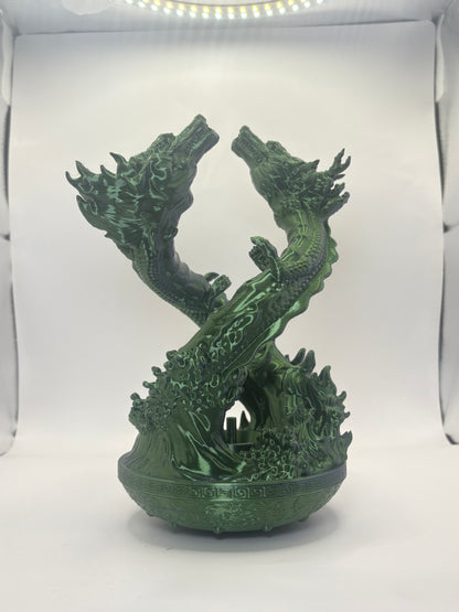 Dragon Dance - Incense Holder - Green - LG