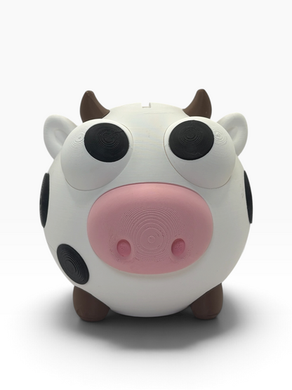 Moo-ney Saves Cow - Coin Bank - White - LG