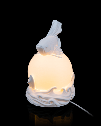 Betta Sphere - Table Lamp - White