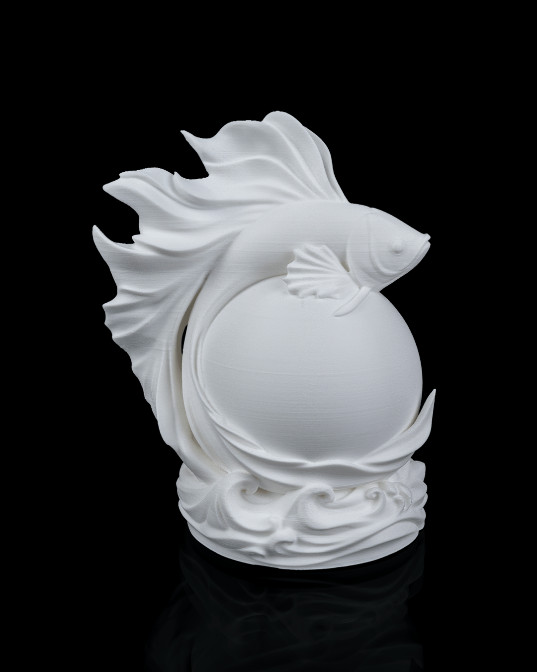 Betta Sphere - Table Lamp - White