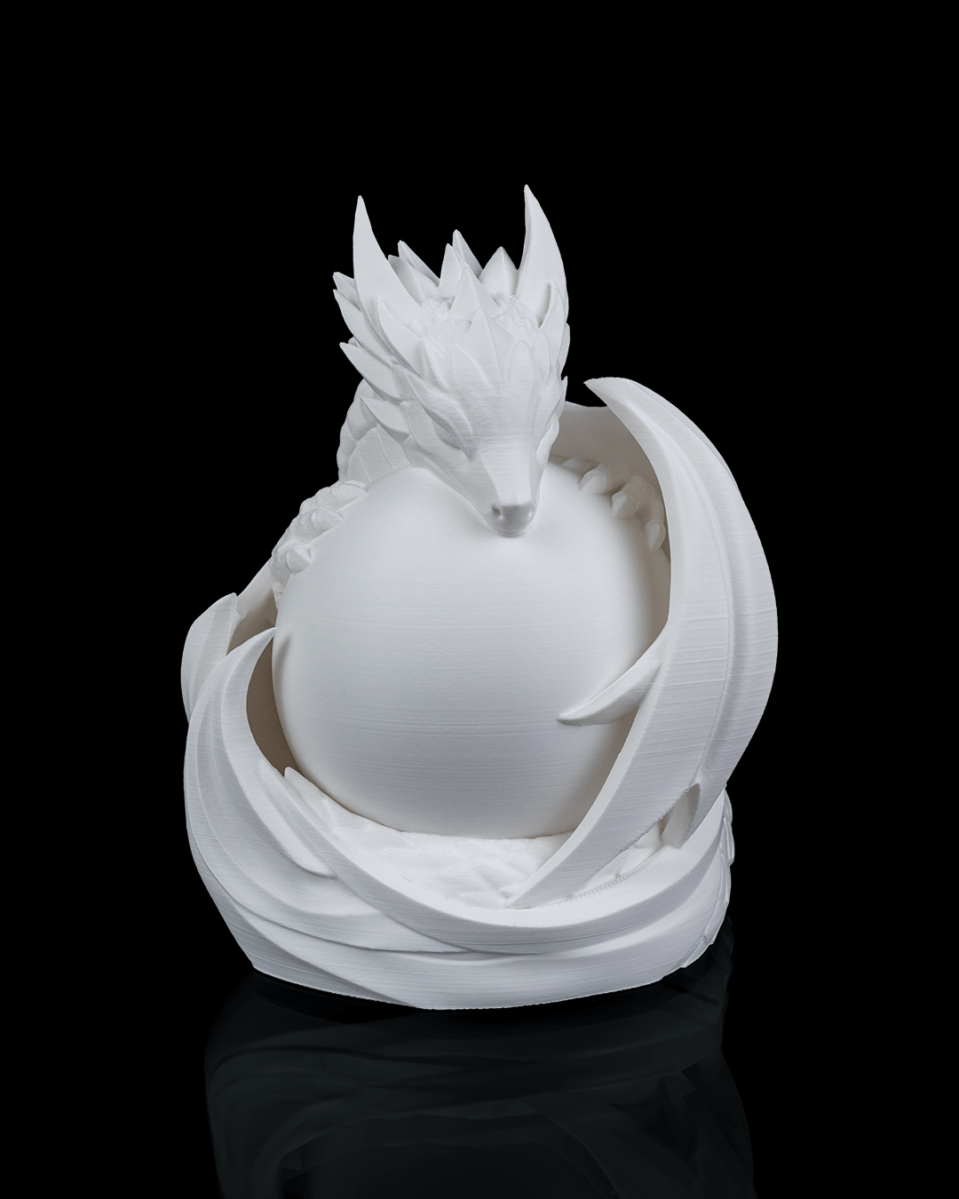Dragon Sphere - Table Lamp - White