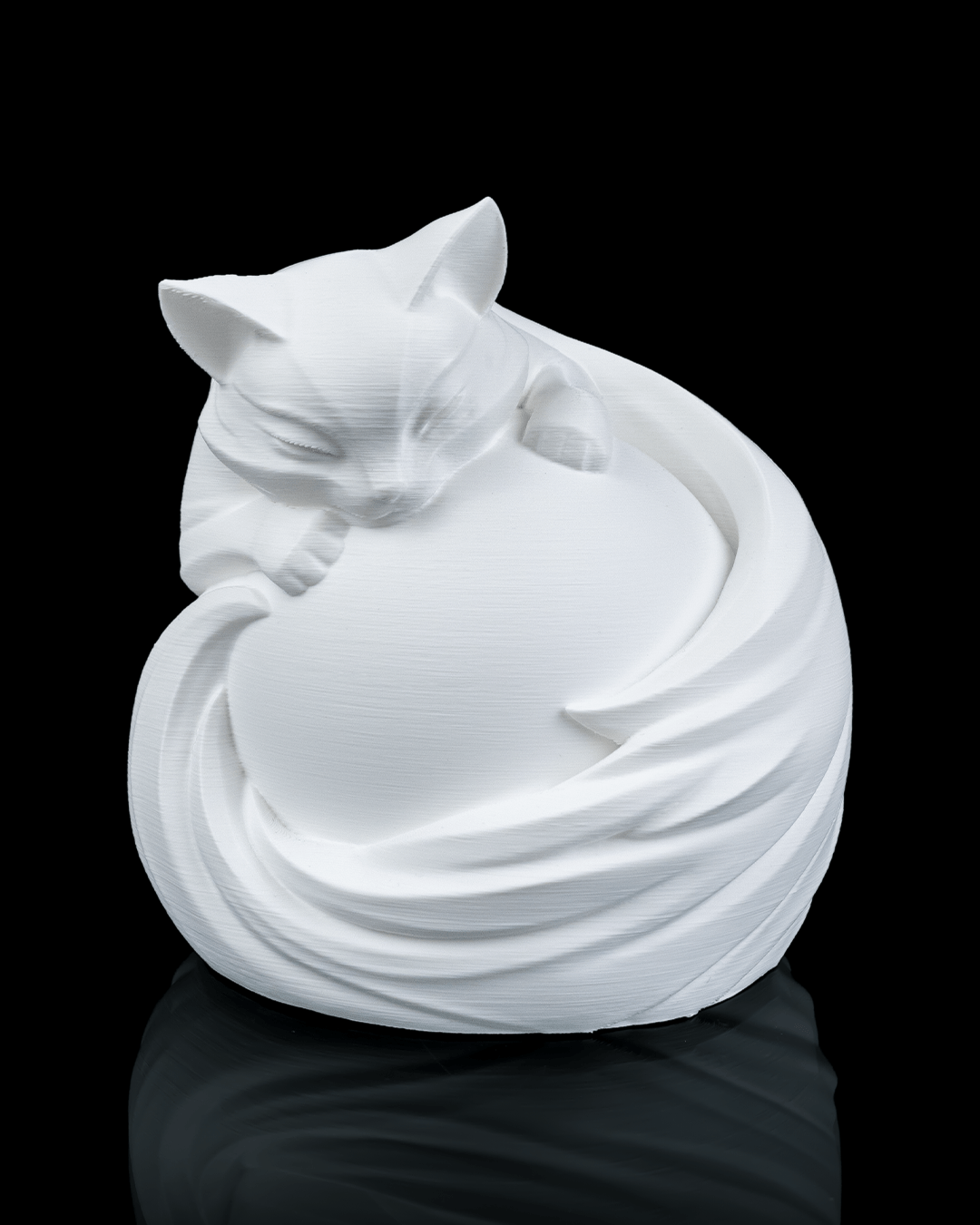 Feline Sphere - Table Lamp - White