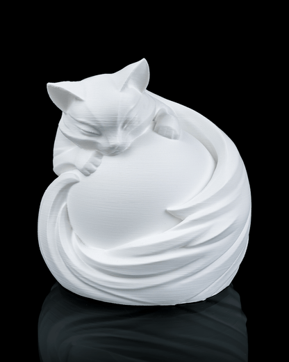 Feline Sphere - Table Lamp - White