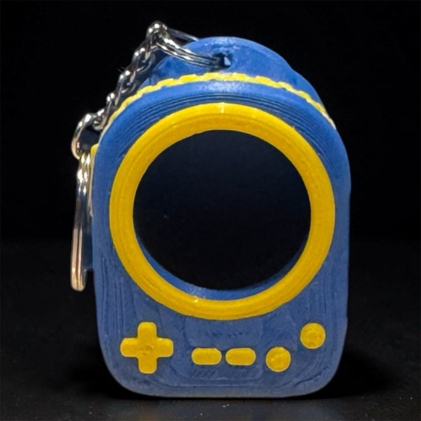 Player Pack Cat Backpack - Bag Clip - Blue & Yellow - MD