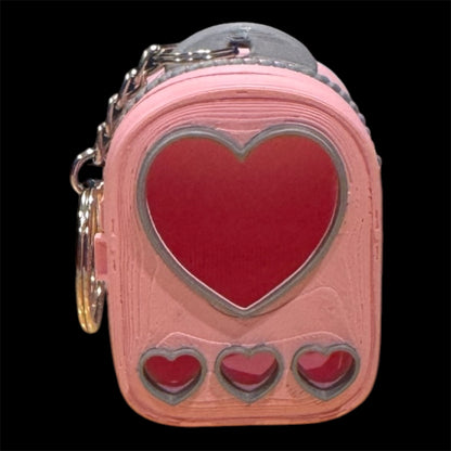 Sweetheart Pack Cat Backpack - Bag Clip - Pink & Grey