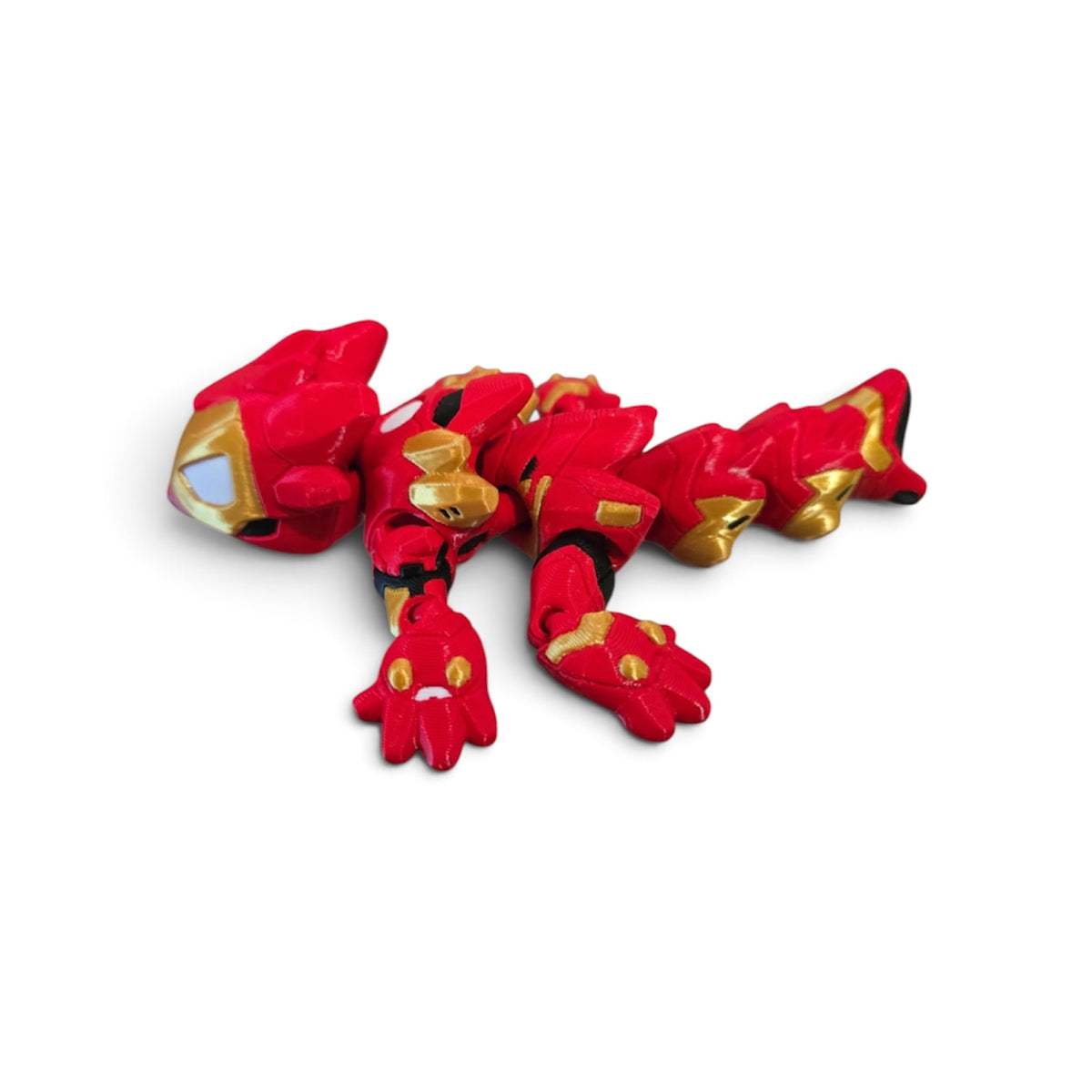 Ironman Flexi Dragon - Figures - Red & Gold - MD