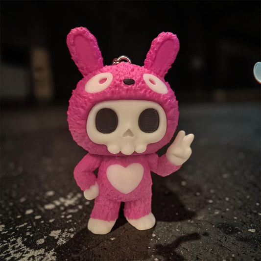 Tuff the Skubbie – Bag Clip Figurine - Pink - SM