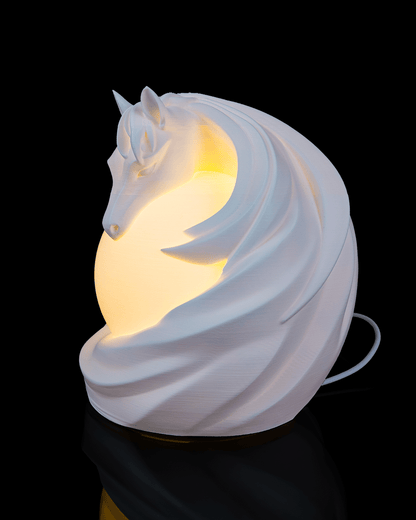 Stallion Sphere - Table Lamp - White