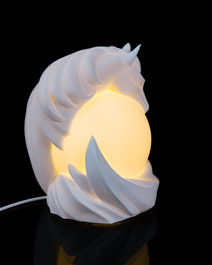 Stallion Sphere - Table Lamp - White