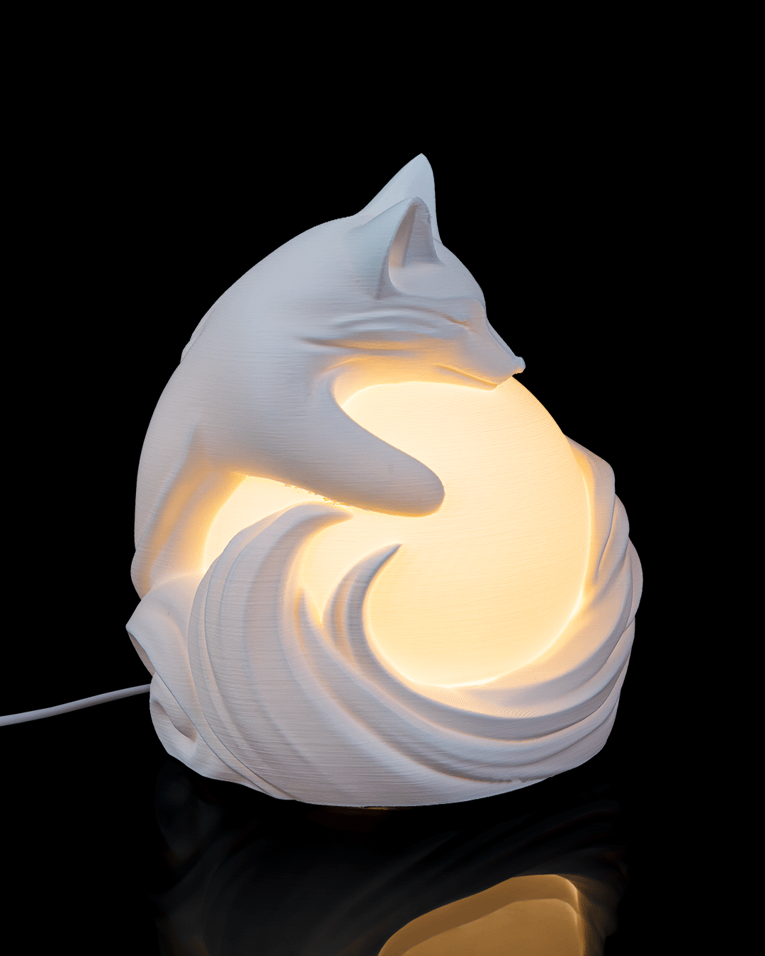 Vulpine Sphere - Table Lamp - White