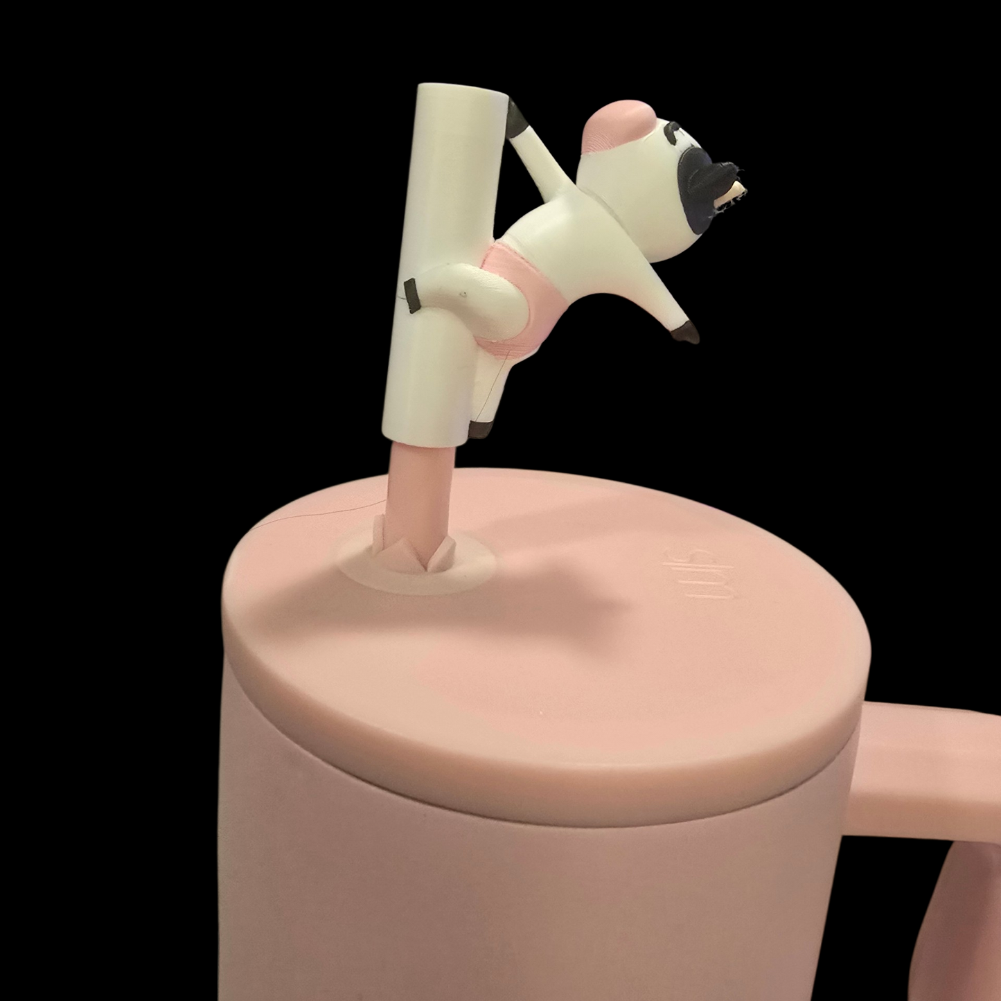 Cow Dancer - Straw Topper - Multicolored - SM