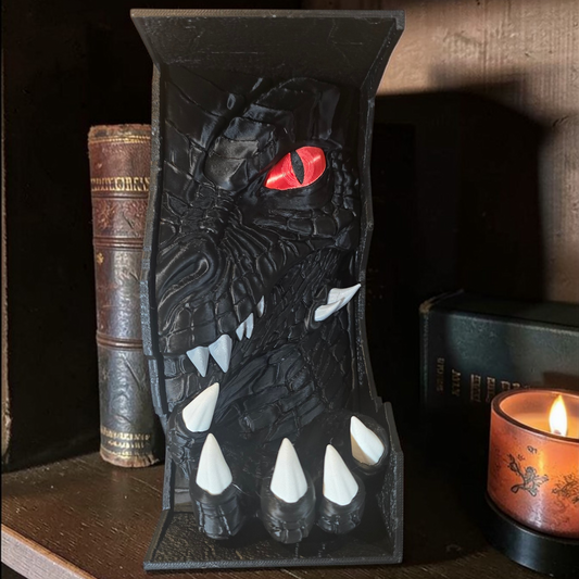 Dragon Watcher - Book Nook - Black - LG