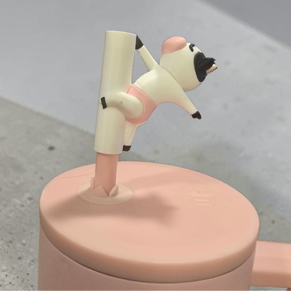 Cow Dancer - Straw Topper - Multicolored - SM