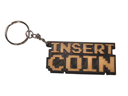 Insert Coin - Keychain - Gold - SM